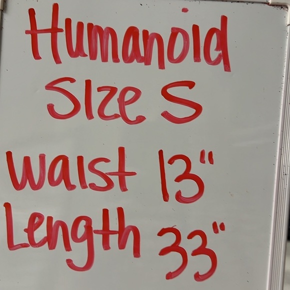 Humanoid Mauve Faux Wrap Skirt Size SM - Picture 5 of 8